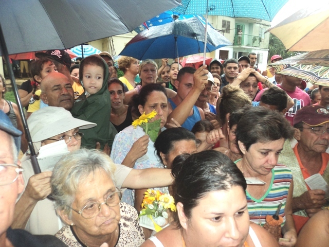 Acogida en Flor de Itabo